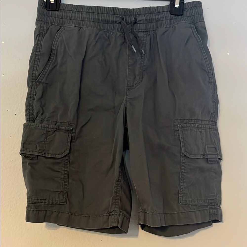Boys Sonoma Gray Cargo Shorts with Relaxed Fit